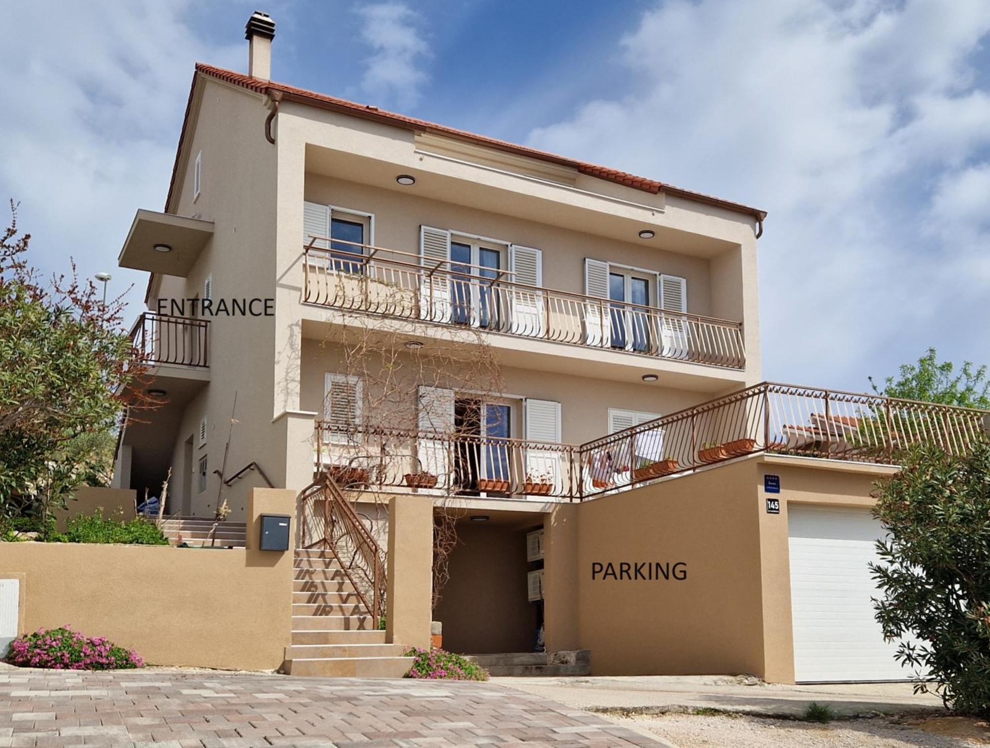 Summer Breeze Apartment - Quiet Place With A Spectacular View And A Garden Šibenik Exteriör bild